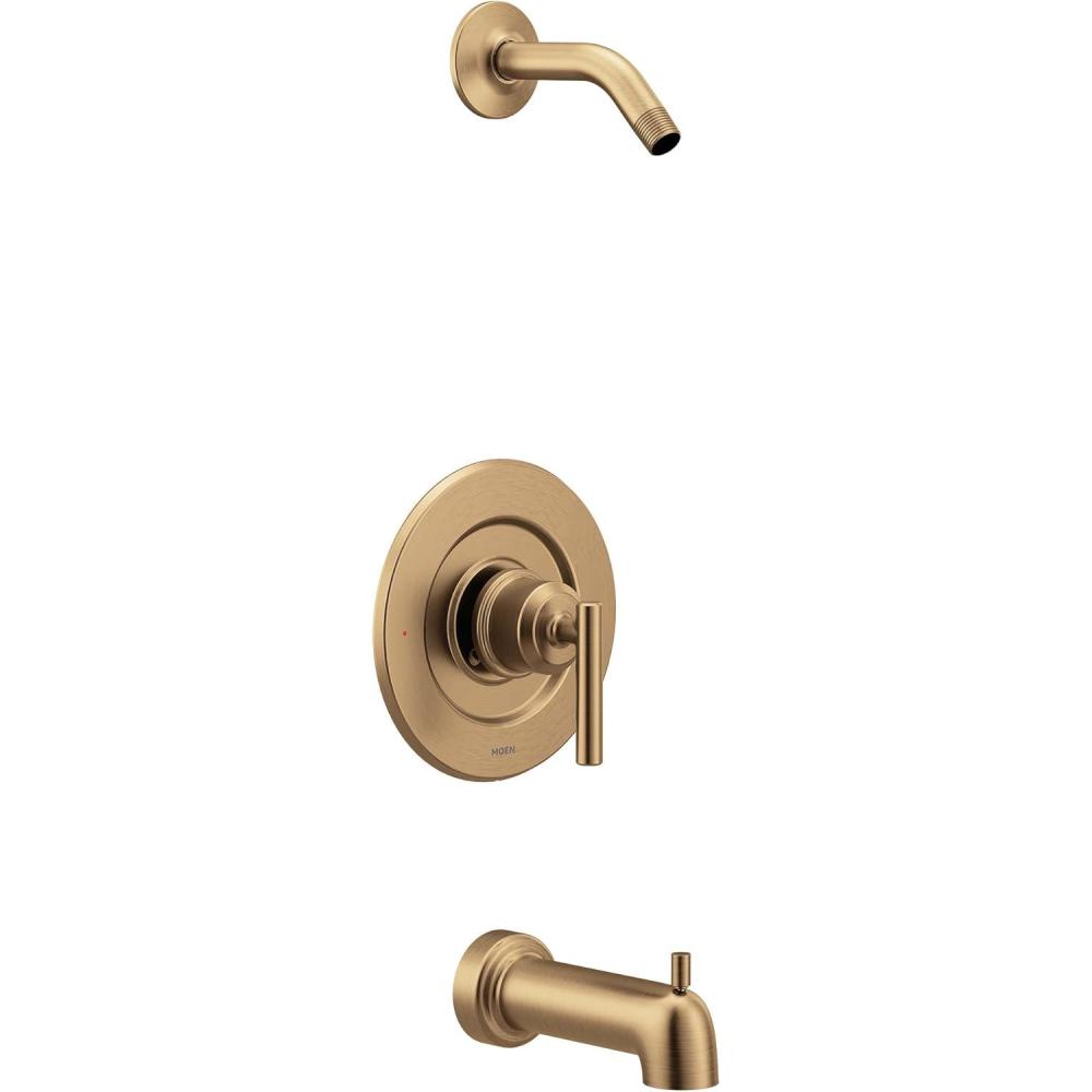 image:imageMoen T2903NH Gibson PosiTemp OneHandle TubShower without Showerhead Valve Required ChromeBronzed Gold