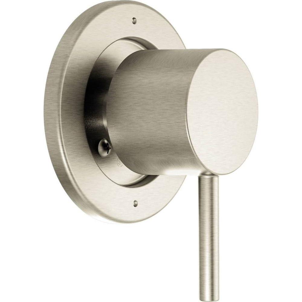 image:imageMoen T4191BL Align Transfer Valve Trim Matte Black Matte Black Matte BlackBrushed Nickel