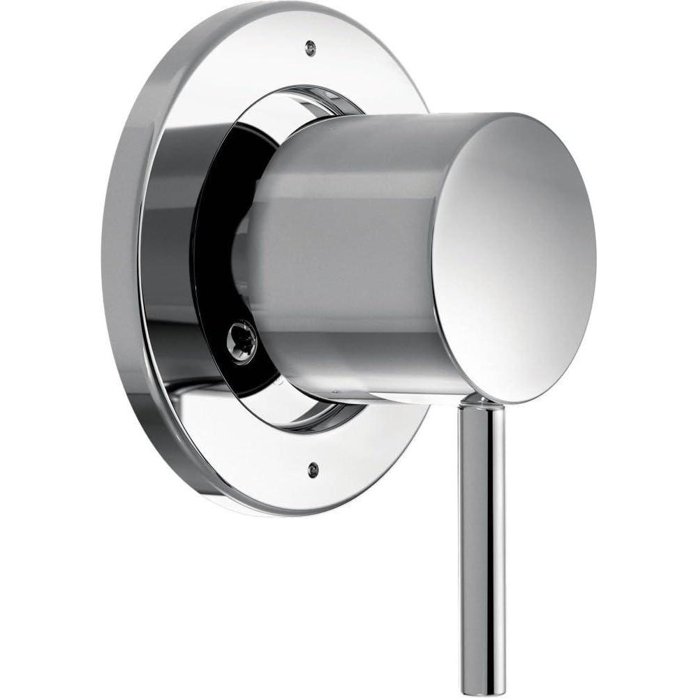 image:imageMoen T4191BL Align Transfer Valve Trim Matte Black Matte Black Matte BlackChrome