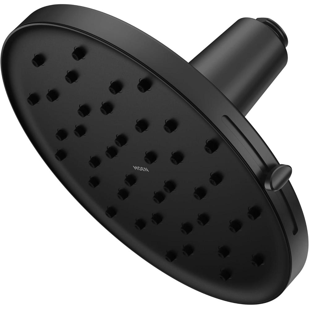 image:imageMoen Verso Matte Black Adjustable 9 Diameter Spray Head Rainshower 220R3BLMatte Black