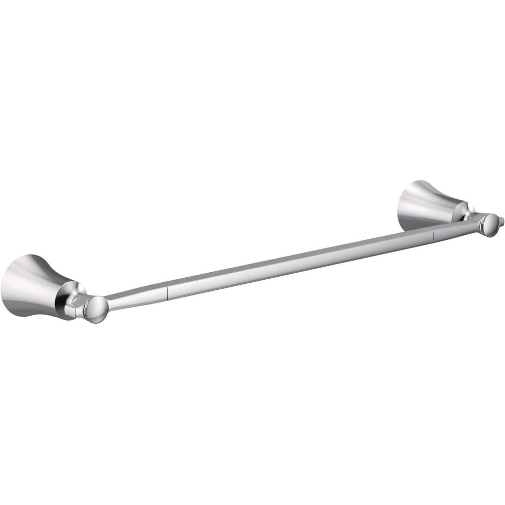 image:imageMoen YB0318CH Flara 18Inch Single Towel Bar ChromeChrome