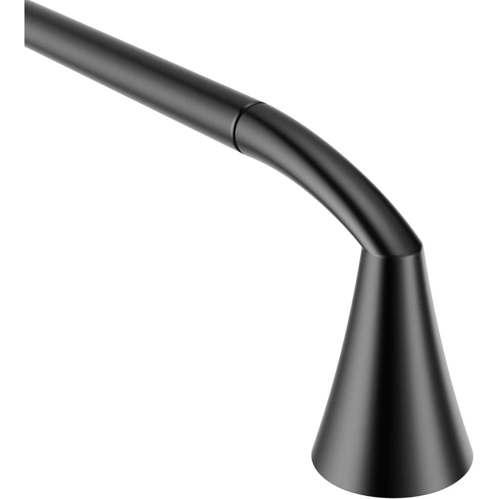 image:imageMoen YB2324CH Glyde Towel Bar 24 ChromeMatte Black