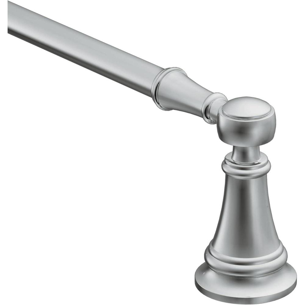 image:imageMoen YB8424BG Weymouth 24Inch Single Towel Bar Brushed GoldChrome