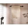Moen 3636EPBL Four Function Eco-Performance Handheld Shower with Wall Bracket and 69-Inch Hose, Matte Black