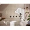 Moen 3636EPBL Four Function Eco-Performance Handheld Shower with Wall Bracket and 69-Inch Hose, Matte Black
