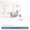 Moen 6101ORB Kingsley Two-Handle Centerset Bathroom Faucet, Oil Rubbed Bronze