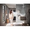 Moen 6170 Glyde Single Handle Bathroom Sink Faucet with Optional Deckplate, Chrome
