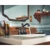 Moen 6401BL Belfield Two-Handle Centerset Bathroom Faucet