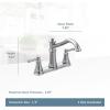 Moen 7250BL Belfield Traditional Two Handle High Arc Kitchen Faucet, Matte Black(Stainless Steel)