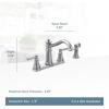 Moen 7255BL Belfield Traditional Two Handle High Arc Kitchen Faucet with Side Spray, Matte Black(Oil Rubbed Bronze)