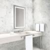 Moen Align Brushed Gold One-Handle Single Hole Low Profile Modern Bathroom Faucet with Drain Assembly, 6191BG(Chrome)