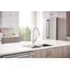 Moen Arbor Spot Resist Stainless Motionsense Wave Sensor Touchless One-Handle Single Hole Kitchen Sink Faucet, 7594EWSRS(Stainless)