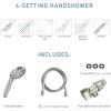 Moen Attune Shower Head with Handheld Sprayer, 6 Handheld Shower Head Spray Settings, Spot Resist Brushed Nickel Finish, 218H0SRN((Pack of 2))