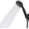 Moen Banbury Mediterranean Bronze 5-Spray Hand Shower with Hose and Bracket, 4-Inch Diameter Showerhead, 23046BRB(Mediterranean Bronze)