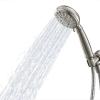 Moen Banbury Mediterranean Bronze 5-Spray Hand Shower with Hose and Bracket, 4-Inch Diameter Showerhead, 23046BRB(Spot Resist Brushed Nickel)