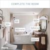 Moen Belfield Chrome One-Handle Bathroom Sink Faucet with Drain Assembly and Optional Deckplate, 6402(Oil Rubbed Bronze)