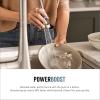Moen Belfield Matte Black Kitchen Faucet, Modern Spring Kitchen Faucet with Power Boost, Pre-Rinse, One-Handle, Easy Installation, 5927BL(Chrome)