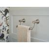 Moen Belfield Oil Rubbed Bronze 9-Inch Bathroom Hand -Towel Bar, YB6486ORB(Brushed Nickel)