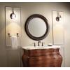 Moen Belfield Oil Rubbed Bronze 9-Inch Bathroom Hand -Towel Bar, YB6486ORB(Polished Nickel)