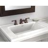 Moen Boardwalk Two-Handle High Arc Widespread Bathroom Sink Faucet for 3-Hole Setups with Valve Included, Mediterranean Bronze, TV6220BRB(Mediterranean Bronze)
