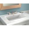 Moen Boardwalk Two-Handle High Arc Widespread Bathroom Sink Faucet for 3-Hole Setups with Valve Included, Mediterranean Bronze, TV6220BRB(Spot Resist Brushed Nickel)