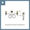 Moen Brantford Oil-Rubbed Bronze Two-Handle Widespread Bathroom Faucet Trim Kit Bathroom Faucets for Sink 3-hole Deck Mounted Setup, (Valve Required), T6620ORB(Chrome)