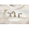 Moen Brantford Oil-Rubbed Bronze Two-Handle Widespread Bathroom Faucet Trim Kit Bathroom Faucets for Sink 3-hole Deck Mounted Setup, (Valve Required), T6620ORB(Brushed Nickel)