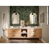 Moen Brantford Oil-Rubbed Bronze Two-Handle Widespread Bathroom Sink Faucet for 3-Hole Setups with Valve Included, TV6620ORB