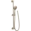 Moen Brushed Nickel Eco-Performance 5-Function Handheld Removable Shower Head, Adjustable 30-Inch Slide Bar and 69-Inch Long Hose, 3558EPBN(Brushed Nickel)