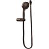 Moen Brushed Nickel Four Function Eco-Performance Handheld Shower with Wall Bracket and 69-Inch Hose, 3636EPBN(Oil Rubbed Bronze)
