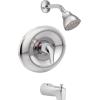 Moen Chateau Chrome Single Handle Posi-Temp Eco-Performance Shower Faucet Set, Valve Included, L2369EP