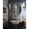 Moen Dartmoor Matte Black Single Handle Bathroom Sink Faucet with Optional Deckplate, 6803BL(Chrome)
