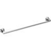 Moen Doux Matte Black 24-Inch Single -Towel Bar, YB0224BL(Chrome)