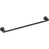 Moen Doux Matte Black 24-Inch Single -Towel Bar, YB0224BL(Matte Black)