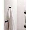 Moen Doux Matte Black Single Robe Hook, YB0203BL(Matte Black)