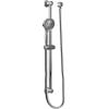 Moen Eco-Performance Chrome Four-Function Removable Handheld Showerhead with 69-Inch-Long Hose and Wall-Mounted Slide Bar, 3667EP(Chrome)