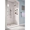 Moen Eco-Performance Chrome Four-Function Removable Handheld Showerhead with 69-Inch-Long Hose and Wall-Mounted Slide Bar, 3667EP(Oil Rubbed Bronze)
