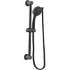 Moen Eco-Performance Oil-Rubbed Bronze 4-Spray Pattern Detachable Handheld Showerhead with 69-Inch-Long Hose with 30-Inch Slide Bar, 3669EPORB(Matte Black)