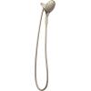 Moen Engage Brushed Nickel Magnetix Six-Function 5.5-Inch Handheld Showerhead with Magnetic Docking System, 3662EPBN