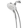 Moen Engage Chrome Magnetix Six-Function 5.5-Inch Wide Handheld Shower Head with Hose and Magnetic Docking System, 26112(Chrome)