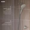 Moen Engage Chrome Magnetix Six-Function 5.5-Inch Wide Handheld Shower Head with Hose and Magnetic Docking System, 26112(Chrome)