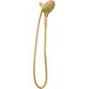 Moen Engage Magnetix Six-Function 5.5-Inch Handheld Showerhead with Magnetic Docking System, Brushed Gold, 3662EPBG(Brushed Gold)