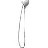 Moen Engage Magnetix Six-Function 5.5-Inch Handheld Showerhead with Magnetic Docking System, Brushed Gold, 3662EPBG(Chrome)
