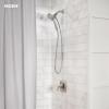 Moen Engage Magnetix Spot Resist Brushed Nickel 3.5-Inch Six-Function Detachable Handheld Showerhead with Magnetic Docking System, 26100SRN(Spot Resist Brushed Nickel)