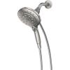 Moen Engage Spot Resist Brushed Nickel Six-Function 5.5-Inch Removable Handheld Showerhead with Magnetic Docking System, 26112SRN(Spot Resist Brushed Nickel)