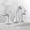 Moen Eva Oil-Rubbed Bronze Two-Handle High-Arc 8-Inch Widespread Bathroom Faucet with Drain Assembly, Valve Required, T6420ORB(Brushed Nickel)