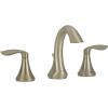 Moen Eva Oil-Rubbed Bronze Two-Handle High-Arc 8-Inch Widespread Bathroom Faucet with Drain Assembly, Valve Required, T6420ORB(Brushed Nickel)