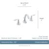 Moen Eva Oil-Rubbed Bronze Two-Handle High-Arc 8-Inch Widespread Bathroom Faucet with Drain Assembly, Valve Required, T6420ORB(Oil Rubbed Bronze)