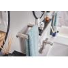 Moen Genta LX Modern Single Kitchen or Bathroom Towel Bar, 24-Inch, Brushed Nickel, BH3824BN(Brushed Nickel)
