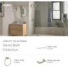 Moen Genta LX Modern Single Robe Hook or Towel Hanger for Kitchen or Bathroom, Brushed Nickel, BH3803BN(Brushed Nickel)